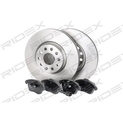 Kit de disques de frein RIDEX 3405B0020 pour VW, SKODA, AUDI, SEAT 47833 RIDEX