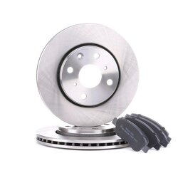 Brake Discs Kit RIDEX 3405B0021 RIDEX