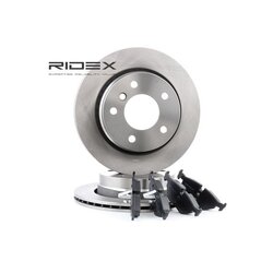 Kit de disques de frein RIDEX 3405B0024 pour BMW Série 3