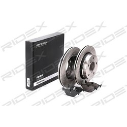 Kit de disques de frein RIDEX 3405B0024 pour BMW Série 3 RIDEX