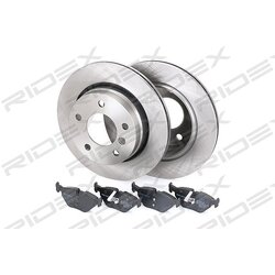 Kit de disques de frein RIDEX 3405B0024 pour BMW Série 3 RIDEX