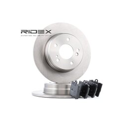 Brake Discs Kit RIDEX 3405B0028 OE Ref 001 420 13 20