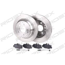 Kit de disques de frein RIDEX 3405B0033 pour MERCEDES 47915 RIDEX