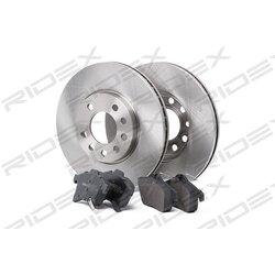 Kit de disques de frein RIDEX 3405B0034 pour VAUXHALL, CHEVROLET 47912 RIDEX
