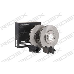 Kit de disques de frein RIDEX 3405B0034 pour VAUXHALL, CHEVROLET 47912 RIDEX