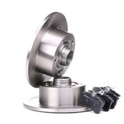 Kit de disques de frein RIDEX 3405B0035 pour AUDI 47865