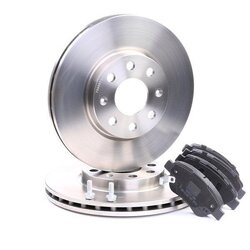 Brake Discs Kit RIDEX 3405B0045 OE Ref 93 169 288