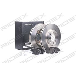 Kit de disques de frein RIDEX 3405B0045 pour VAUXHALL 15 15 074 RIDEX