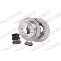 Kit de disques de frein RIDEX 3405B0066 pour KIA, HYUNDAI 47609 RIDEX