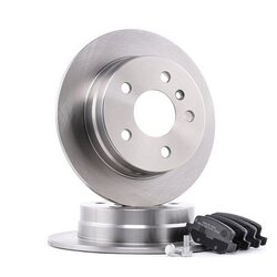 Kit de disques de frein RIDEX 3405B0068 pour MERCEDES 47813