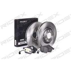 Kit de disques de frein RIDEX 3405B0070 pour AUDI, VW, SEAT, SKODA 47899 RIDEX