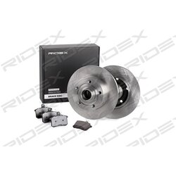 Kit de disques de frein RIDEX 3405B0074 pour AUDI A4 47862 RIDEX