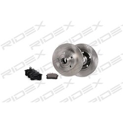 Kit de disques de frein RIDEX 3405B0074 pour AUDI A4 47862 RIDEX