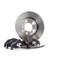 Kit de disques de frein RIDEX 3405B0076 pour SKODA, VW 47902