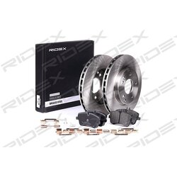 Kit de disques de frein RIDEX 3405B0077 pour MERCEDES 47804 RIDEX
