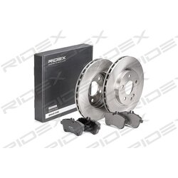 Kit de disques de frein RIDEX 3405B0082 pour MERCEDES 47812 RIDEX