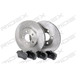 Kit de disques de frein RIDEX 3405B0082 pour MERCEDES 47812 RIDEX