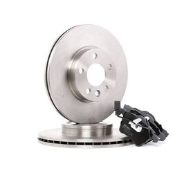 Kit de disques de frein RIDEX 3405B0083 pour VW, SEAT, FORD 47879