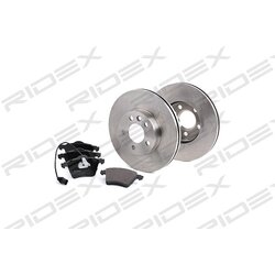 Kit de disques de frein RIDEX 3405B0083 pour VW, SEAT, FORD 47879 RIDEX