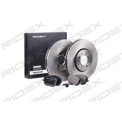 Kit de disques de frein RIDEX 3405B0084 pour SKODA, SEAT, VW 47900 RIDEX