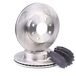 Brake Discs Kit RIDEX 3405B0087 RIDEX