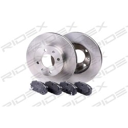 Brake Discs Kit RIDEX 3405B0087 RIDEX