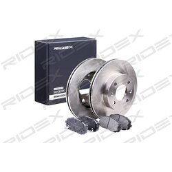 Brake Discs Kit RIDEX 3405B0087 RIDEX