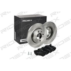 Kit de disques de frein RIDEX 3405B0091 pour VW, SEAT, CHERY 47851 RIDEX
