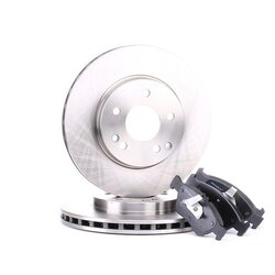 Kit de disques de frein RIDEX 3405B0092 pour MERCEDES 47805