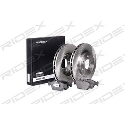Kit de disques de frein RIDEX 3405B0092 pour MERCEDES 47805 RIDEX