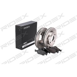 Kit de disques de frein RIDEX 3405B0098 pour FORD, MAZDA 47652 RIDEX
