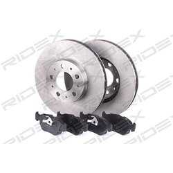 Kit de disques de frein RIDEX 3405B0106 pour VOLVO 47950 RIDEX