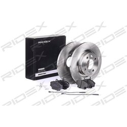 Kit de disques de frein RIDEX 3405B0125 pour DACIA, RENAULT, LADA 47164 RIDEX