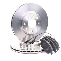 Kit de disques de frein RIDEX 3405B0127 pour FIAT 47020