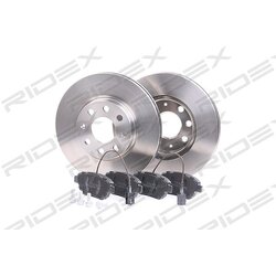 Kit de disques de frein RIDEX 3405B0127 pour FIAT 47020 RIDEX