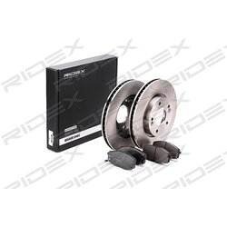 Kit de disques de frein RIDEX 3405B0130 pour KIA, HYUNDAI 47554 RIDEX