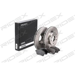 Kit de disques de frein RIDEX 3405B0131 pour LAND ROVER FREELANDER RIDEX