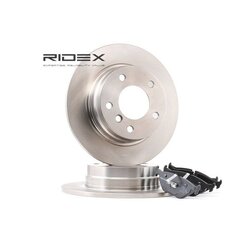 Kit de disques de frein RIDEX 3405B0134 pour BMW Série 3