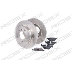 Kit de disques de frein RIDEX 3405B0134 pour BMW Série 3 RIDEX