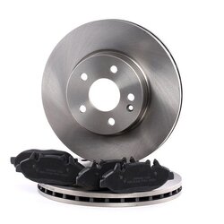 Kit de disques de frein RIDEX 3405B0136 pour MERCEDES 47914