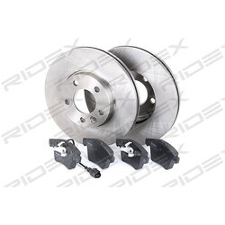 Kit de disques de frein RIDEX 3405B0137 pour VW 47776 RIDEX