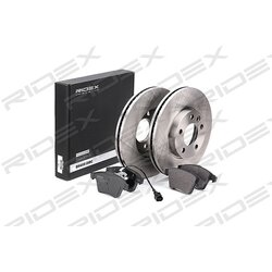Kit de disques de frein RIDEX 3405B0137 pour VW 47776 RIDEX