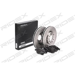 Kit de disques de frein RIDEX 3405B0138 pour SAAB, VAUXHALL, CADILLAC, FIAT RIDEX
