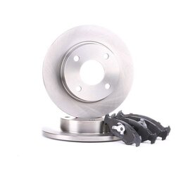 Kit de disques de frein RIDEX 3405B0139 pour FORD, MAZDA 47653