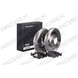 Kit de disques de frein RIDEX 3405B0139 pour FORD, MAZDA 47653 RIDEX