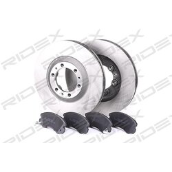 Kit de disques de frein RIDEX 3405B0142 pour VAUXHALL, ISUZU, OPEL, ACURA 47696 RIDEX