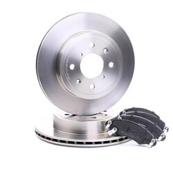 Kit de disques de frein RIDEX 3405B0145 pour SUZUKI, VAUXHALL, SUBARU 47540