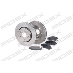 Kit de disques de frein RIDEX 3405B0146 pour HONDA CR-V RIDEX