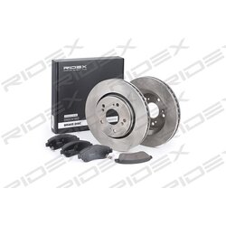 Kit de disques de frein RIDEX 3405B0146 pour HONDA CR-V RIDEX