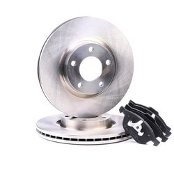 Kit de disques de frein RIDEX 3405B0151 pour MAZDA 47517